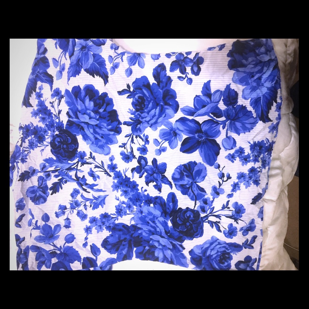 Floral tie neck by Ann Taylor